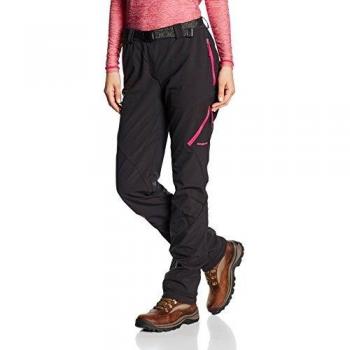 Trango Sasset - Pantalón Largo para Mujer, Color Negro, Talla L