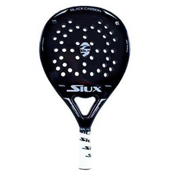 Pala De Padel Siux Black Carbon Brillo