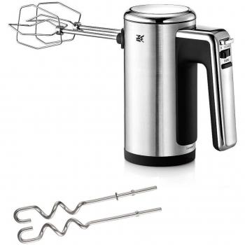 WMF Lineo Batidora de Varillas, 350 W, Acero Inoxidable, 5 Velocidades, Cromargan Mate, Negro