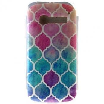 case cover para Alcatel One Touch Pop C5,Crisant rompecabezas de color Diseño Protección suave TPU Gel silicona Teléfono Celular Back funda Carcasa para Alcatel One Touch Pop C5