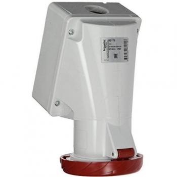 Schneider Electric 83108 83108 Toma de montaje en pared 16 A 3P+T 380-415 V IP44 50-60 HZ