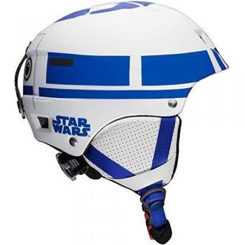 Rossignol JStar Wars R2d2 Comp - Casco de esquí para niños, Infantil, Color Plata, tamaño M/L