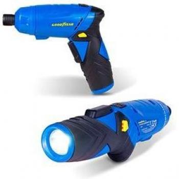 Destornillador eléctrico Goodyear GY1353LS 3,6V 210 rpm 52 puntas azul