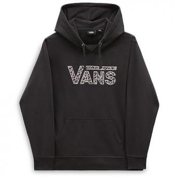 Sudadera con Capucha Vans Mujer Drop V Cheetah Gris Oscuro