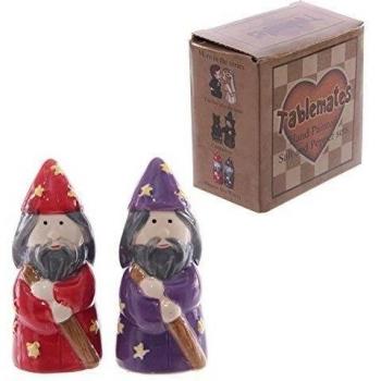 Ceramic Lisa Parker Izzy Whizzy Salt & Pepper Set