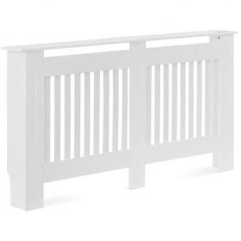 Cubre radiador MDF blanco 152 x 82 x 19 cm