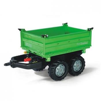 Remolque Mega Deutz Verde Rolly Toys para Niños 3-10 Años