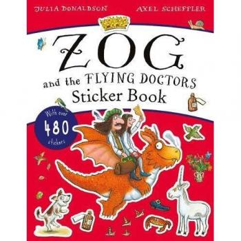 Libro de Actividades y Stickers Zog y los Médicos Voladores - Incluye laberintos, puntos a unir, búsquedas de palabras y páginas para colorear