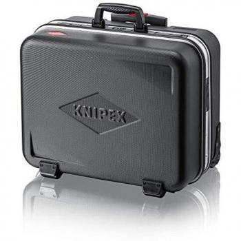 KNIPEX 00 21 41 LE Maleta de herramienta BIG Twin-Move con ruedas integradas y estribo telescópico vacía