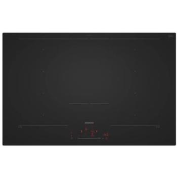 Placa de Inducción Siemens iQ700 EX81AHYC1E 80.2 cm 4 Zonas Flexibles Color Negro