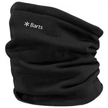 Barts Unisex Powerstretch Neck Gaiter, black, One size