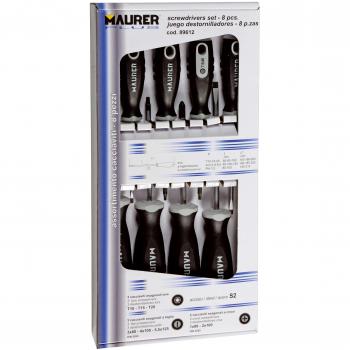 Juego Destornilladores Maurer 8 Piezas Profesional