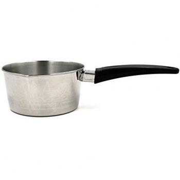 Cacerola Cónica de Inoxidable con Mango de Baquelita - 12 cm