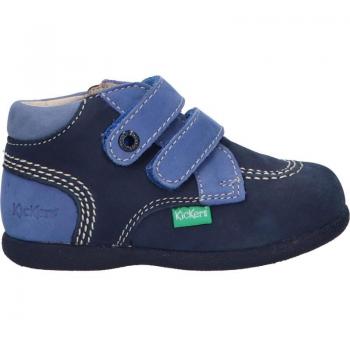 Botines KICKERS 439475 BABYSCRATCH 103 MARINE BLEU TRICOLORE para Niña y Niño