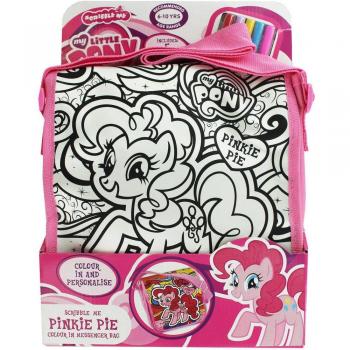 My Little Pony Scribble Me Pinkie Pie Messenger Bag