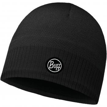 Original Buff - Knitted & Polar Hat Solid Unisex Adulto, talla unica, color Taos Black/Black