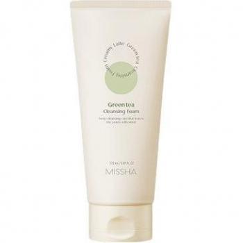 Espuma Limpiadora Creamy Latte Té Verde 180ml - Missha