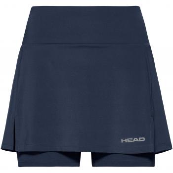 Head Club Basic Long W, Skorts Mujer, Azul