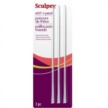 Sculpey Etch'n perla 3/Pkg-
