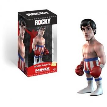 Figura de Rocky Balboa 12 cm - Minix MN11698, colección de Rocky IV, ideal para exhibición y regalo, apta para niños y adultos, coleccionistas y fans de TV & cine
