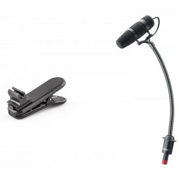 DPA 4099 Instrument Microphone with Gooseneck and Clip, Supercardioid, Standard Sensitivity