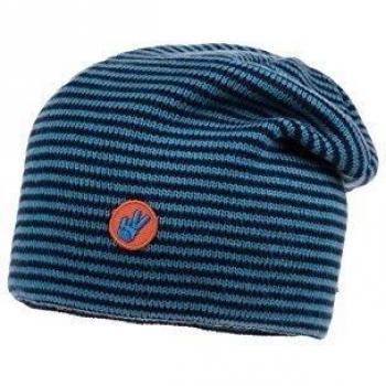 maximo Beanie 2-Farbringel - Gorro de punto para niños, color navy/hortensie 4812, talla 49/51