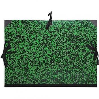 Exacompta 531200E - Carpeta de dibujo annonay con cintas, B4, verde