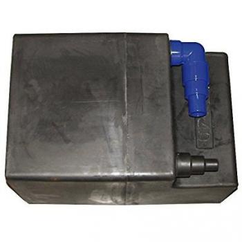 Tanque rígido de 40 litros para aguas negras en Eltex negro