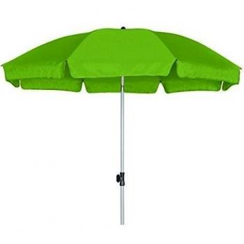 GoodSun Sombrilla de jardín BE, verde claro, 240 cm, 10 piezas