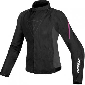 Moto Chaqueta DAINESE Laguna Seca D de Dry Lady Negro/Rosa