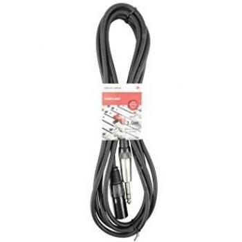 chord S6J-XM300 3 m 6.3 mm TRS Jack to XLRM Lead