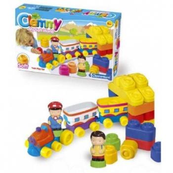 Juego de Construcción Clemmy Plus Tren