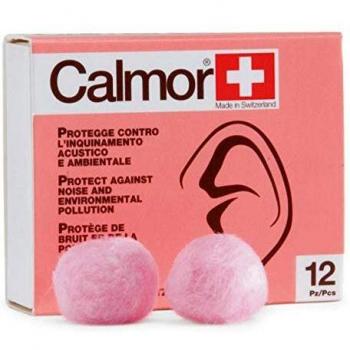 Calmor Tappi Auricolari In Cera 12 Pezzi