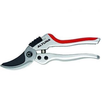 Altuna J463 - Tijera poda de una mano, corte bypass, con hoja curva ergonómica 21 cm