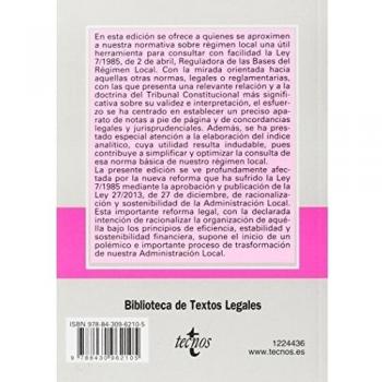 Ley reguladora de las Bases del Régimen Local