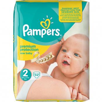 Pampers New Baby 32 Pañales talla 2 