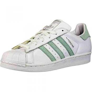 adidas Superstar W, Zapatillas de Deporte para Mujer, Blanco