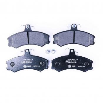Juego de pastillas de freno HELLA 8DB 355 013-441 para Iveco Massif - cuatro pastillas, sin preparación para aviso de desgaste