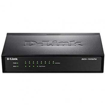 SWITCH D-LINK DES-1008PA SWITCH METAL