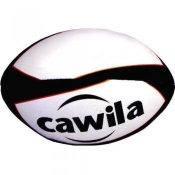 Cawila Rugbyball Rugbyball - Pelota de rugby, color blanco / negro, talla 1?