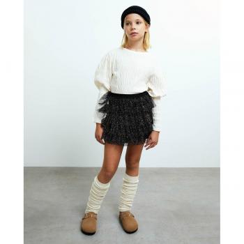 Falda de tul con brillos para niña Sfera