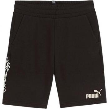 Pantalones Puma Ess+ Mid 90s Negro Infantil