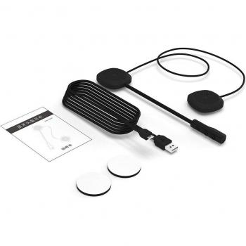Auriculares inalámbricos MH04 para casco de motocicleta con Bluetooth 5.0 y manos libres, económicos y seguros