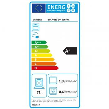 Horno Electrolux EOE7P31Z 71 L 3500 W A+ Negro