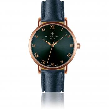 Philipp Blanc Bern Leather Watch