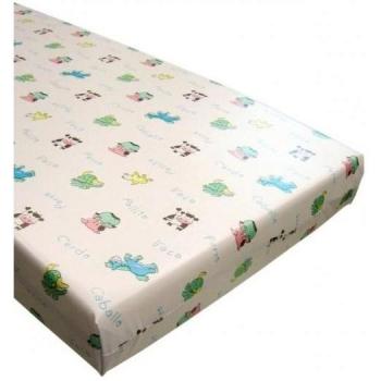 Jollein Sábana 60 x 120 cm jersey color blanco