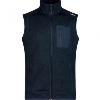 CMP Ultralight Fleece Vest for Men - Blue/Anthracite