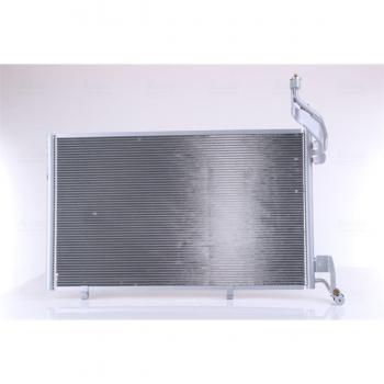 Condensador de aire acondicionado NISSENS 940515, sin secador, de aluminio, compatible con Ford Fiesta 6, refrigerante R134a