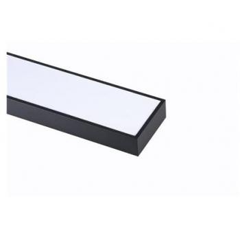 Regleta Lineal Jandei de Aluminio 24W - Dimensiones 900mm x 80mm - Instalación en Superficie o Colgar - Luz Natural 4200K - Grado de Protección IP20 para Uso Interior
