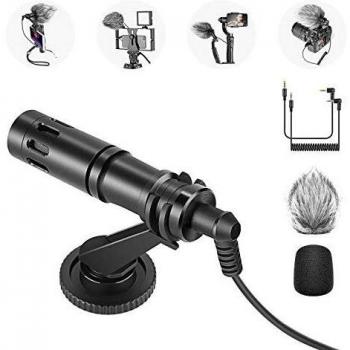 Neewer CM14 Mic Movil Mic Micrófono Video en Cámara Compatible con Smartphone Android Cámaras DSLR Video Cámaras